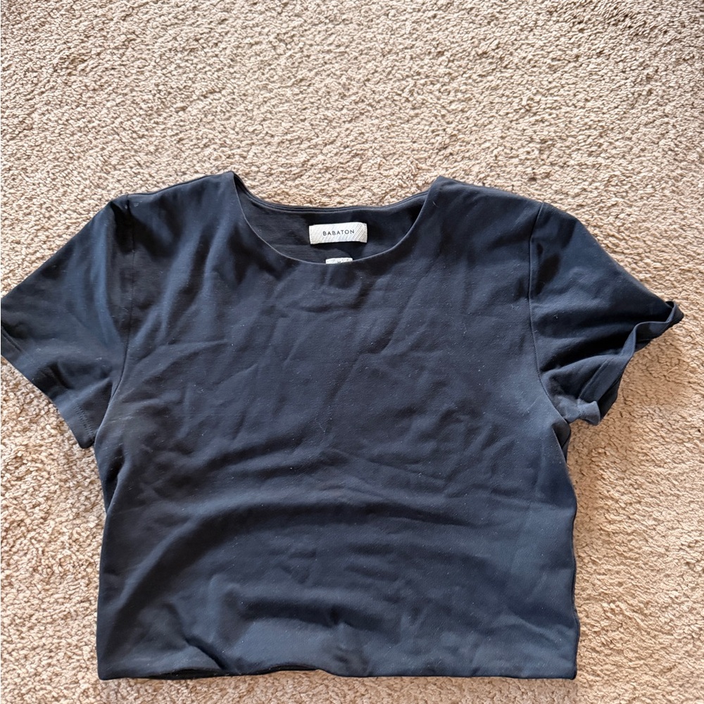 Banting Short Sleeve Top - black